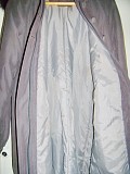 Пальто демисезонное серое с капюшоном, б.у, р.48-50 Брест