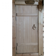 Двери деревянные для бани. Полоцк