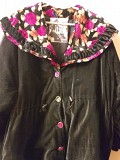 Куртка с цветным воротником, удлиненная, р.52-54, б.у Брест