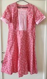 Платье ситцевое красное с розовыми вставками, р.48-50, новое Брест