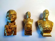 Бюсты: Ленин, Сталин, Жуков. Минск
