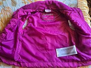 Куртка-жилетка бордовая с карманами на девочку 3-4г (р.96-104), б.у Брест