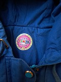 Куртка синяя на 3-4г (р.96-104) с капюшоном, б.у Брест