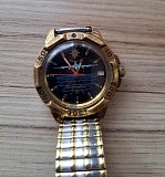 Часы командирские с браслетом, сделано в России Брест