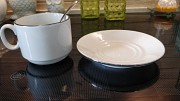 Фарфоровая чайная пара из Добруша Минск