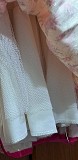 Платье розово-белое в цветы, нарядное на 4-5л, б.у Брест