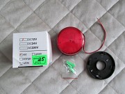 Сигнальная лампа для автоматики ворот, шлагбаума, цвет красный, 12V Минск