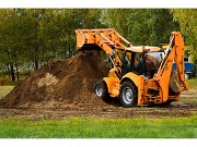 Аренда экскаватора-погрузчика Амкодор-732 Лида