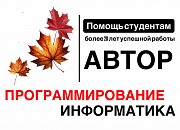 Программирование И Информатика// помощь студентам Минск