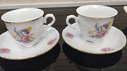 Польский фарфор: 2 чайные пары + 2 салатника Минск
