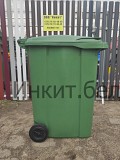 Мусорный контейнер ESE 360 литров зеленого цвета Минск